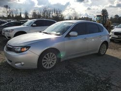 Carros salvage a la venta en subasta: 2010 Subaru Impreza 2.5I Premium