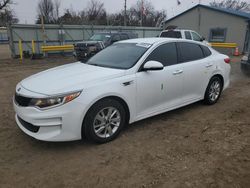 Salvage cars for sale at Wichita, KS auction: 2018 KIA Optima LX