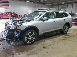 Salvage cars for sale at Franklin, WI auction: 2021 Subaru Outback Limited