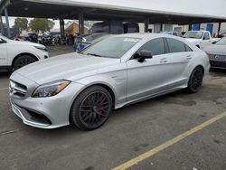 Salvage cars for sale at Hayward, CA auction: 2015 Mercedes-Benz CLS 63 AMG S-Model