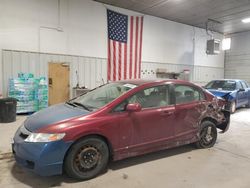 Salvage cars for sale at Des Moines, IA auction: 2006 Honda Civic LX