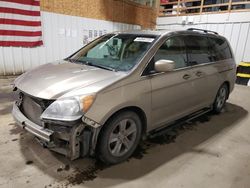 Salvage cars for sale at Anchorage, AK auction: 2010 Honda Odyssey Touring