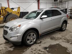 Salvage cars for sale at Center Rutland, VT auction: 2016 Chevrolet Equinox LT