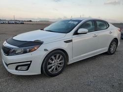 Salvage cars for sale at Houston, TX auction: 2015 KIA Optima EX