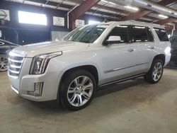 Salvage cars for sale from Copart East Granby, CT: 2015 Cadillac Escalade Premium