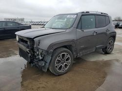 SUV salvage a la venta en subasta: 2016 Jeep Renegade Limited