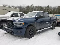 Salvage trucks for sale at West Warren, MA auction: 2023 Dodge 3500 Laramie