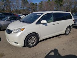 Toyota salvage cars for sale: 2017 Toyota Sienna XLE