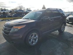 Salvage cars for sale at Denver, CO auction: 2011 Ford Explorer Limited