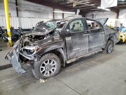 Salvage cars for sale at Denver, CO auction: 2020 Toyota Tundra Crewmax Limited