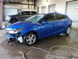 Salvage cars for sale at Chicago Heights, IL auction: 2018 Chevrolet Cruze LT