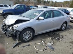 Salvage cars for sale at Exeter, RI auction: 2012 Toyota Camry Base