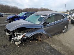 Salvage cars for sale at Windsor, NJ auction: 2020 Infiniti QX50 Pure