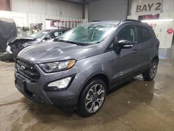 Salvage cars for sale at Elgin, IL auction: 2020 Ford Ecosport SES