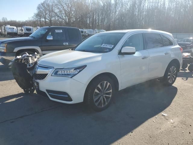 2016 Acura MDX Technology