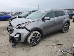 Salvage cars for sale at Indianapolis, IN auction: 2020 KIA Sportage EX