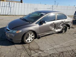 Salvage cars for sale at Van Nuys, CA auction: 2010 Honda Civic LX