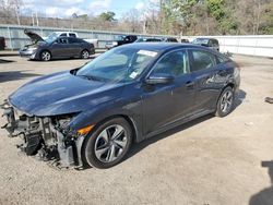 Salvage cars for sale at Shreveport, LA auction: 2020 Honda Civic LX