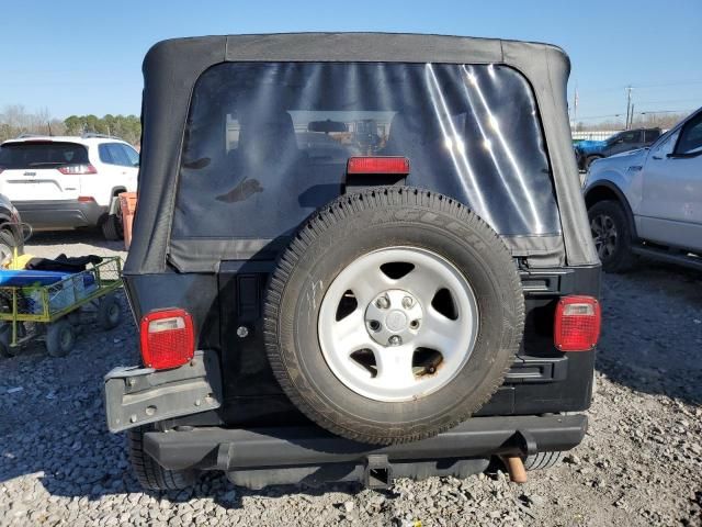 2005 Jeep Wrangler / TJ SE