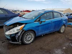 Salvage cars for sale at Brighton, CO auction: 2014 Ford Fiesta Titanium