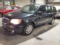 Salvage cars for sale at Eldridge, IA auction: 2014 Chrysler Town & Country Touring