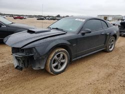 Salvage cars for sale from Copart San Antonio, TX: 2002 Ford Mustang GT