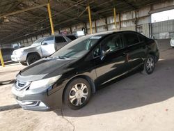 Salvage cars for sale at Phoenix, AZ auction: 2013 Honda Civic Hybrid