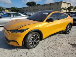 Salvage cars for sale at Opa Locka, FL auction: 2022 Ford Mustang MACH-E Premium