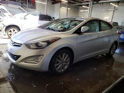 Salvage cars for sale at New Britain, CT auction: 2015 Hyundai Elantra SE