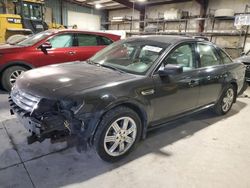 Salvage cars for sale at Eldridge, IA auction: 2008 Ford Taurus SEL