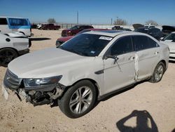 Salvage cars for sale at Andrews, TX auction: 2015 Ford Taurus SEL