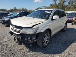 Salvage cars for sale at Riverview, FL auction: 2013 Dodge Journey R/T