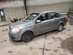 Chevrolet salvage cars for sale: 2007 Chevrolet Aveo Base