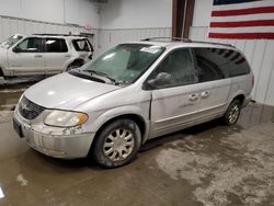 Salvage cars for sale at Windham, ME auction: 2003 Chrysler Town & Country LXI