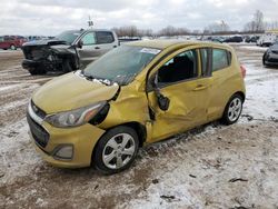 Salvage cars for sale at Davison, MI auction: 2022 Chevrolet Spark LS