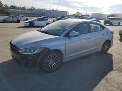 Salvage cars for sale at Martinez, CA auction: 2017 Hyundai Elantra SE