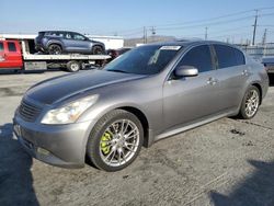 Vehiculos salvage en venta de Copart Sun Valley, CA: 2007 Infiniti G35