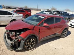 Salvage cars for sale at Andrews, TX auction: 2021 Toyota C-HR XLE