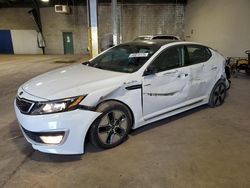 Salvage cars for sale at Chalfont, PA auction: 2013 KIA Optima Hybrid