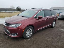 Chrysler salvage cars for sale: 2018 Chrysler Pacifica Touring L Plus