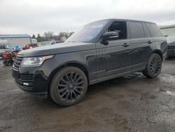 Salvage cars for sale from Copart Pennsburg, PA: 2017 Land Rover Range Rover Supercharged