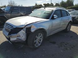 Salvage cars for sale at San Martin, CA auction: 2006 Infiniti FX35