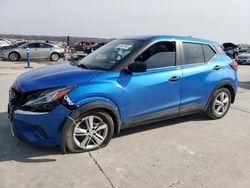 Salvage cars for sale at Grand Prairie, TX auction: 2021 Nissan Kicks S