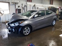 Salvage cars for sale at Elgin, IL auction: 2015 Hyundai Elantra SE