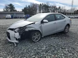 Vehiculos salvage en venta de Copart Mebane, NC: 2014 Toyota Corolla L