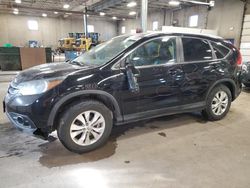 Salvage cars for sale at Blaine, MN auction: 2013 Honda CR-V EXL