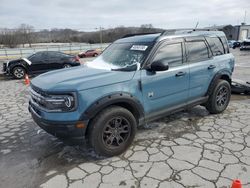 Salvage cars for sale at Lebanon, TN auction: 2022 Ford Bronco Sport BIG Bend