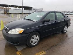 Toyota Corolla salvage cars for sale: 2006 Toyota Corolla CE