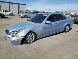 Salvage cars for sale at Las Vegas, NV auction: 2000 Mercedes-Benz S 430