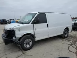 Salvage trucks for sale at Indianapolis, IN auction: 2017 GMC Savana G2500